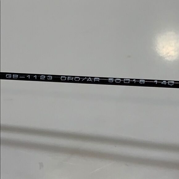 🌷Geoffrey Beene Eyeglass Frame Full Rim Burgundy - Picture 8 of 8